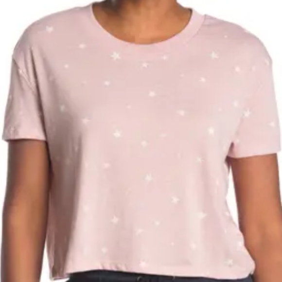 NWT ALTERNATIVE APPAREL Headliner Sustainable ShortSleeve Knit Pullover Crop Top - Picture 2 of 5